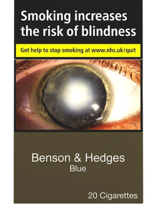 Benson & Hedges Blue 20 Cigarettes