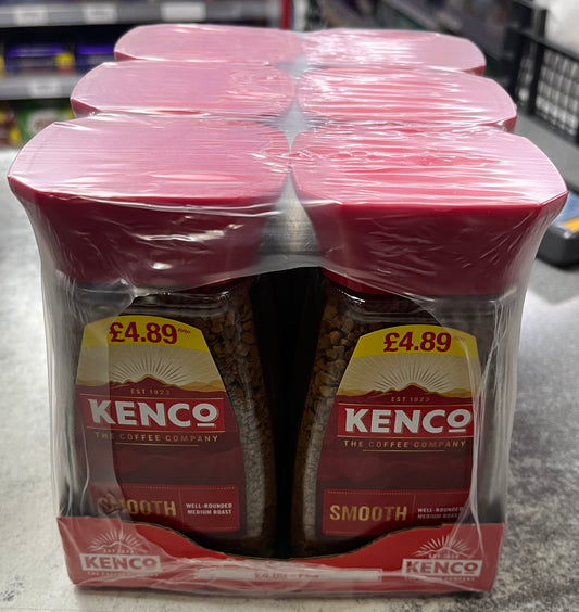 Kenco smooth 6x100g