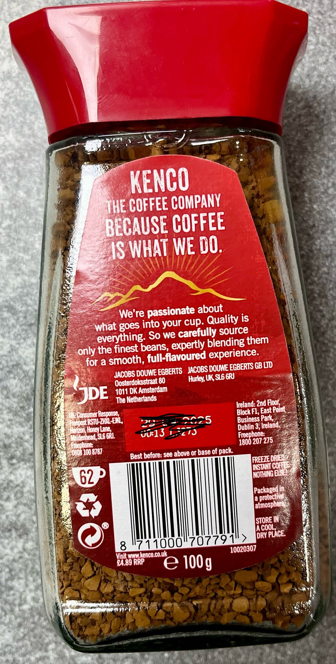 Kenco smooth 6x100g