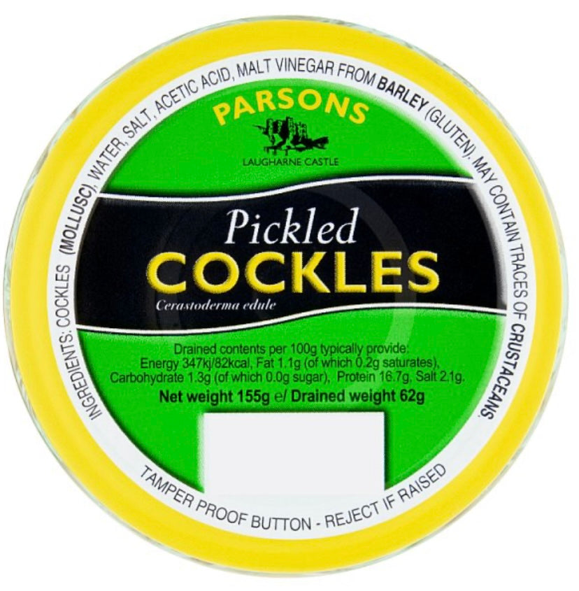 Pickled cockles pack of 6