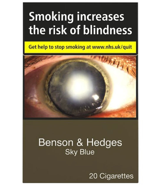 Benson & Hedges Sky Blue 20 Cigarettes