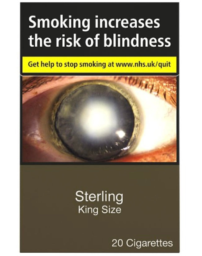 Sterling King Size 20 Cigarettes